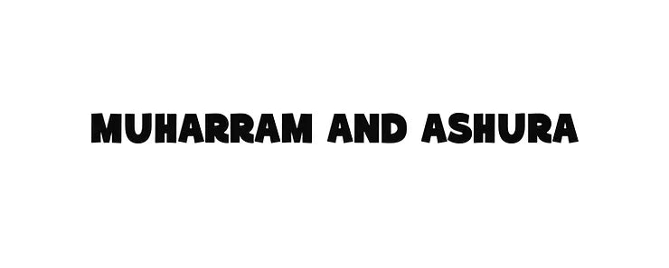 Muharram and Ashura for Kids