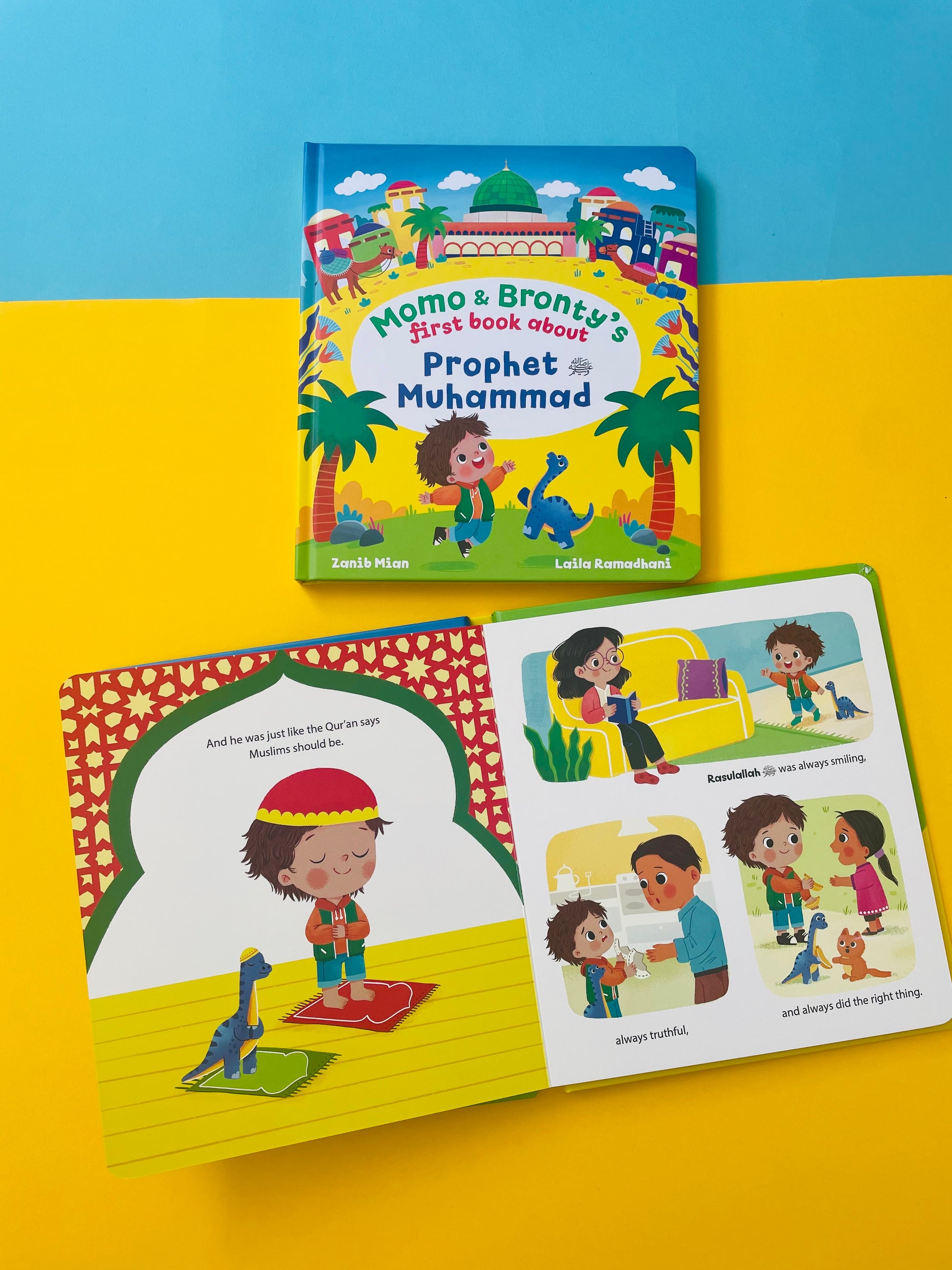 Momo & Bronty's First Book About Prophet Muhammad (saw) image 1